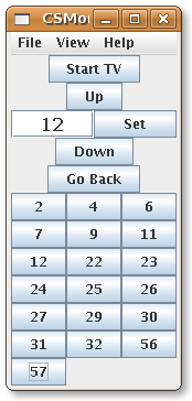 CSMonkey TV Remote with channels